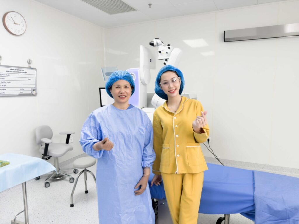 Bác sĩ nhãn khoa Nguyễn Thu Hương