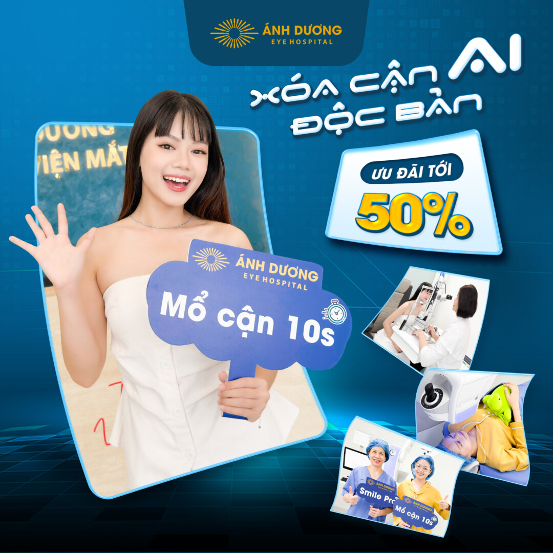 Ứng Dụng AI Vào Xóa Cận: Bước Tiến Đột Phá Trong Điều Trị Tật Khúc Xạ