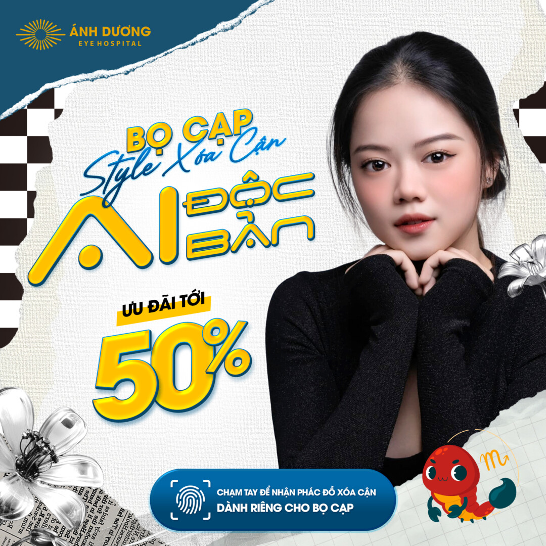 Xóa cận AI Độc Bản cho cung Bọ Cạp – Quyết liệt thoát kính, bứt phá tầm nhìn chuẩn 8K