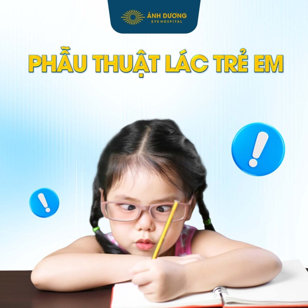 Phẫu thuật lác trẻ em