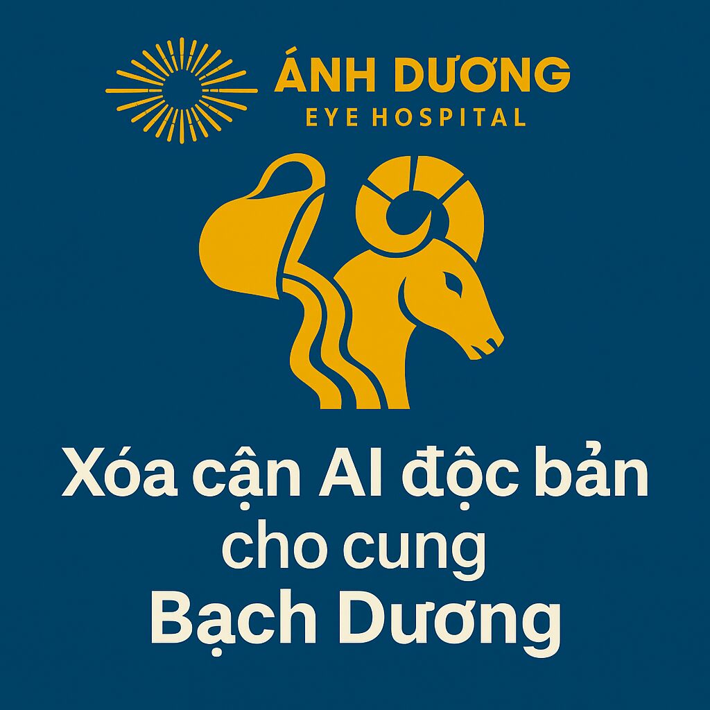 Xóa Cận Ai độc Bản Cho Cung Bạch Dương