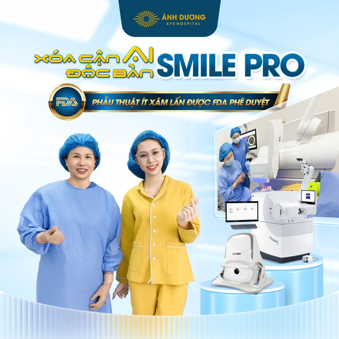 Mổ mắt AI Ánh Dương – Công nghệ tiên tiến, an toàn vượt trội