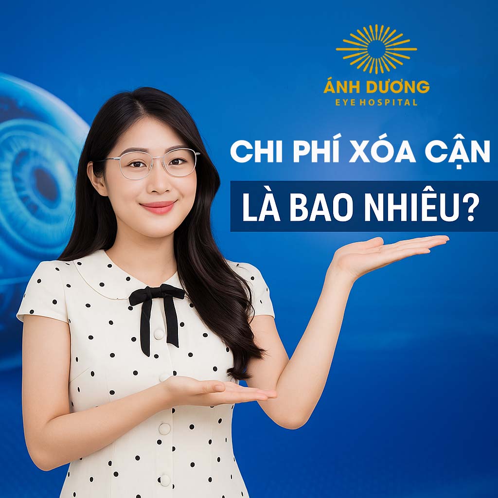Chi phí xóa cận mắt: Các yếu tố ảnh hưởng và cách chọn gói phù hợp