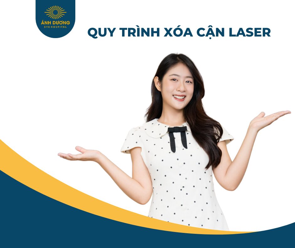 Quy trình xóa cận laser an toàn tại bệnh viện chuyên khoa