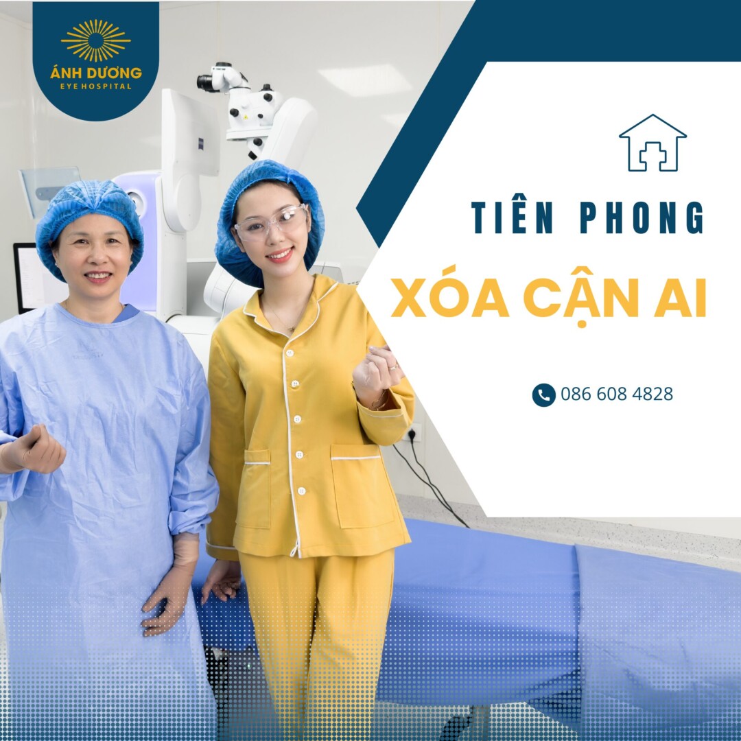 Bệnh viện Mắt Ánh Dương – Tiên phong ứng dụng công nghệ xóa cận AI tại Việt Nam
