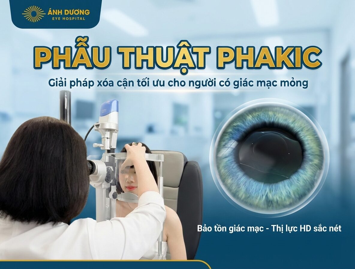 Phương Pháp Phakic ICL: “Cứu Cánh” Cho Người Cận Thị Nặng Và Giác Mạc Mỏng