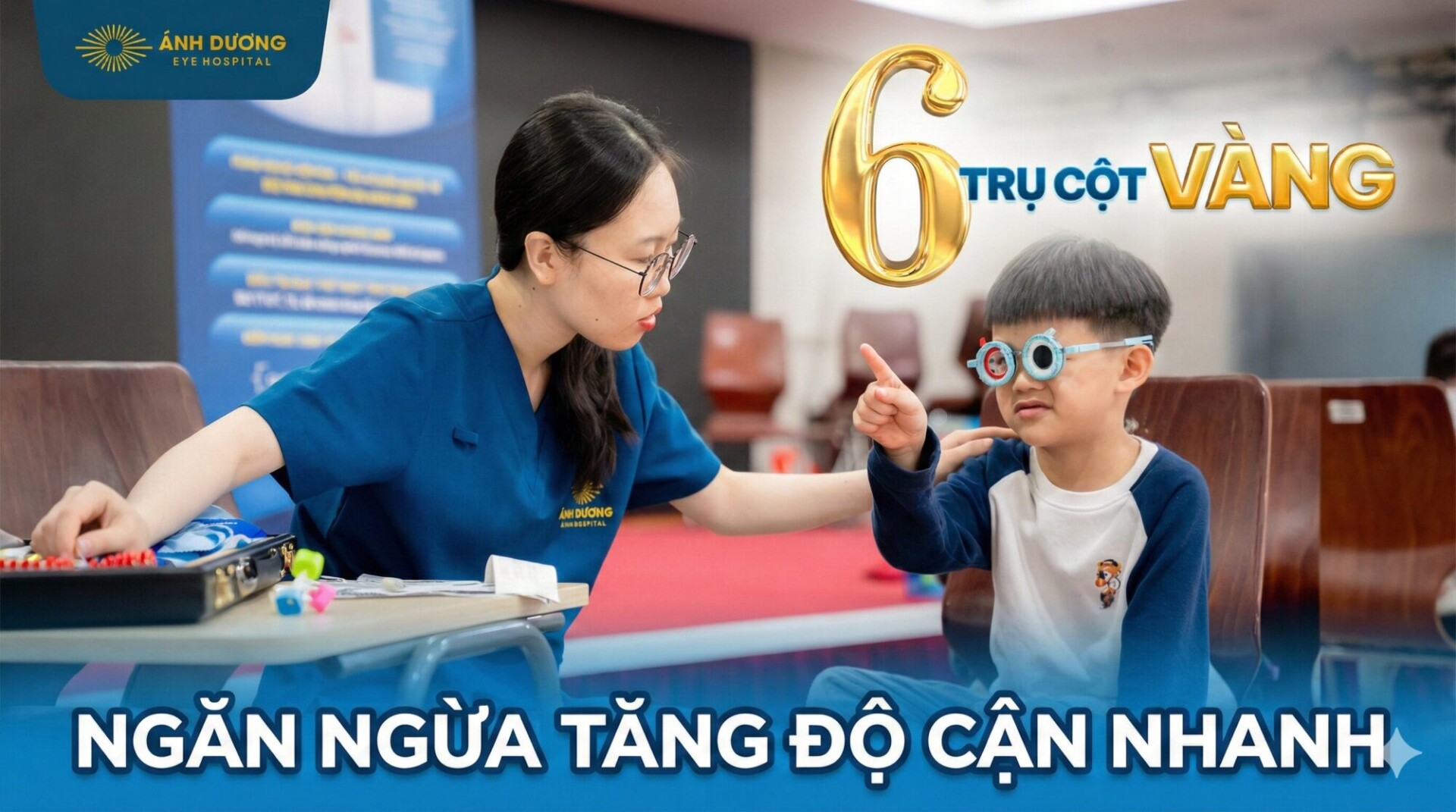 Ngăn Ngừa Tăng Độ Cận Nhanh: Cuộc Chạy Đua Với Thời Gian Để Cứu Đôi Mắt Trẻ