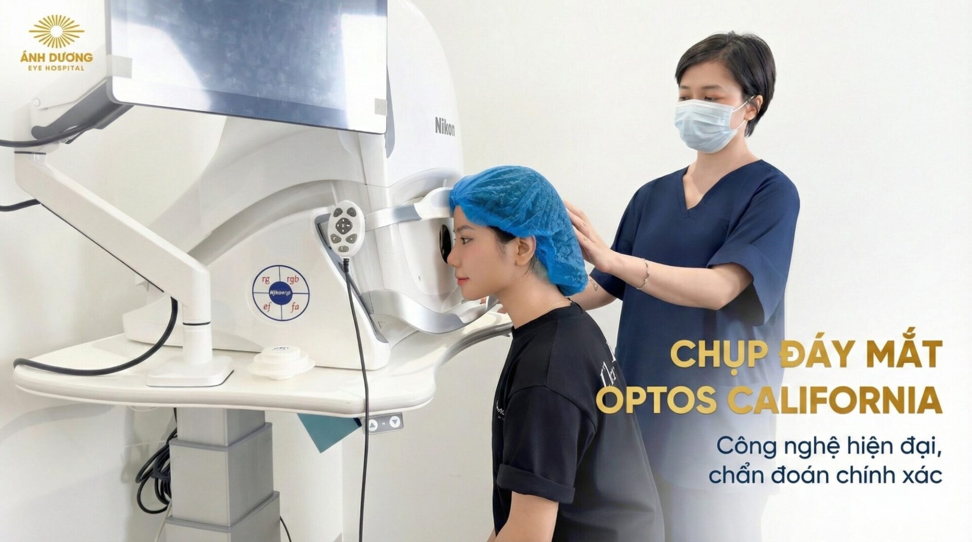 Chụp đáy mắt Optos California – Công nghệ giúp phát hiện sớm bệnh lý võng mạc không cần nhỏ giãn đồng tử