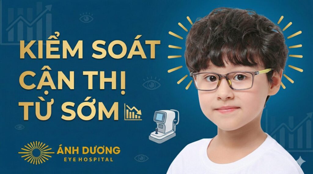 Kiểm Soát Cận Thị Từ Sớm