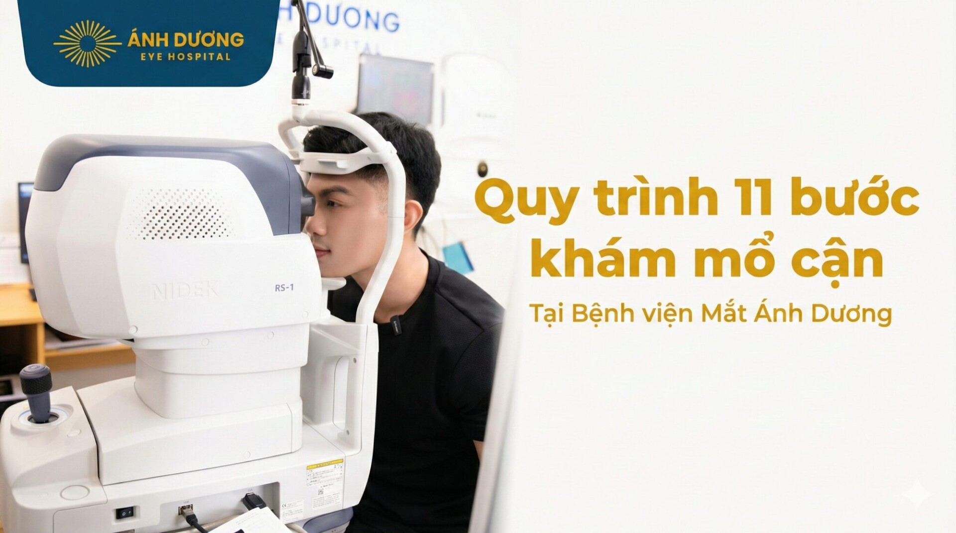 Quy trình 11 bước khám mổ cận – Kiểm tra chuyên sâu trước khi phẫu thuật xóa cận