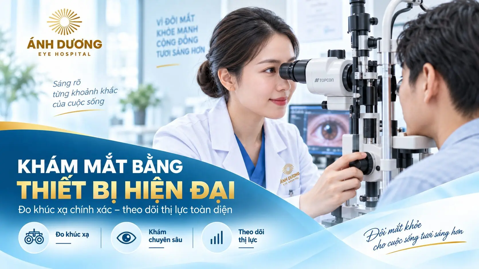 Khám mắt và đo khúc xạ chuyên sâu tại các cơ sở y tế uy tín