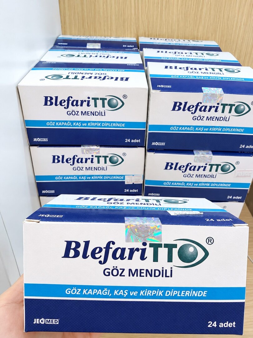 BÔNG CHĂM SÓC VÙNG MẮT BLEFARITTO SWAB
